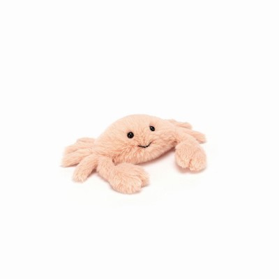 Jellycat Fluffy Crab USA | 72684QXUO